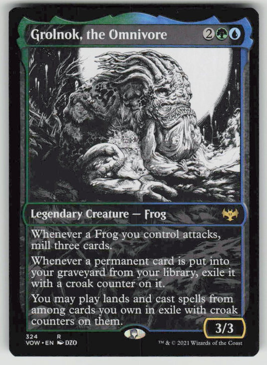 2021 Innistrad: Crimson Vow 324 Grolnok, the Omnivore