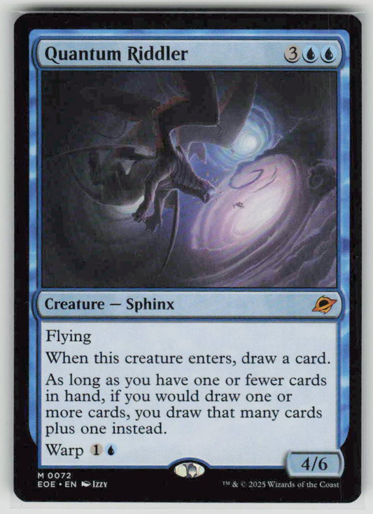 2025 Edge of Eternities 72 Quantum Riddler